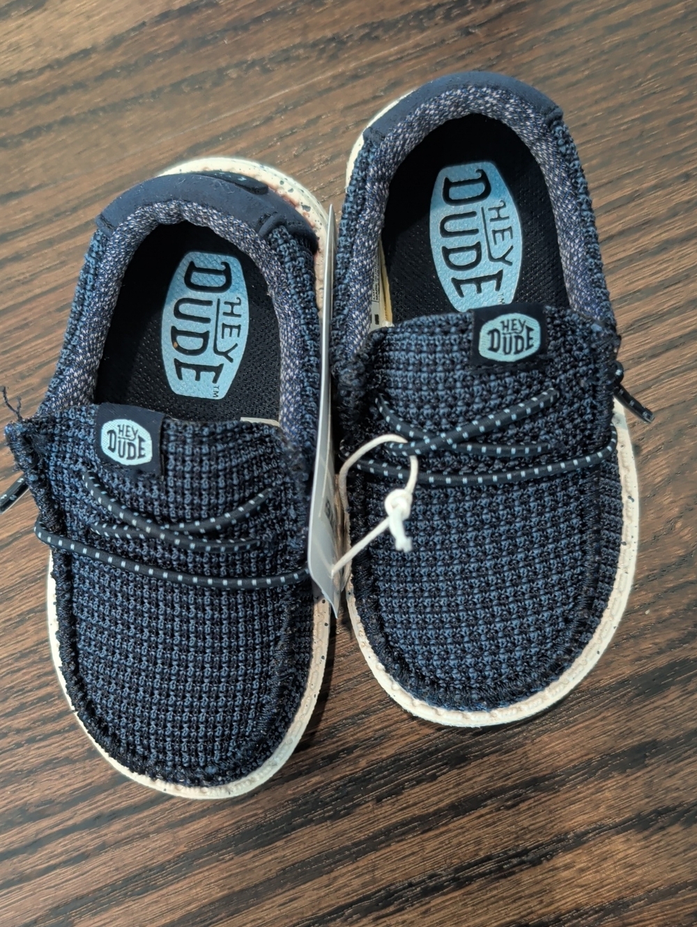 HEYDUDE Wally Toddler Sport Mesh Navy - Size: 6T